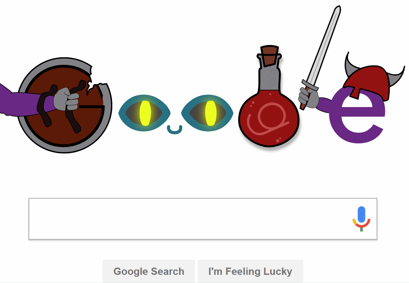 Paca Google Doodle 